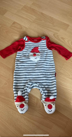 Tenue/pyjama de noël bébé