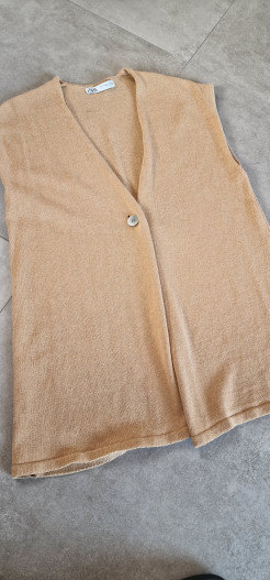 Sleeveless cardigan Zara Size M-L