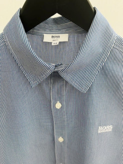BOSS exclusive Oxford chemise  / 16M / NEUVE / 75% rabais