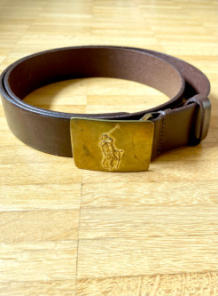 Ralph Lauren brown leather belt