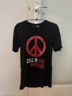 Men's black T-shirt - Love Moschino