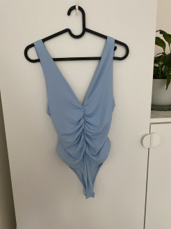 Pretty blue bodysuit Zara size M