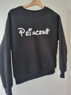 pull noir "princesse"