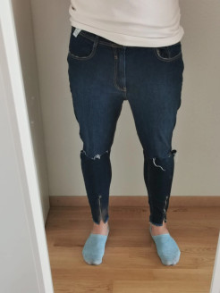 Zara Blue Denim Jeans