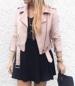 Pink jacket Zara