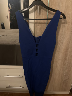 Kurzes Kleid marineblau