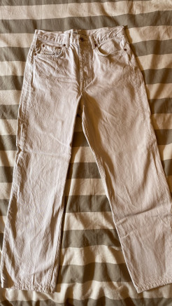 White trousers ZARA 36