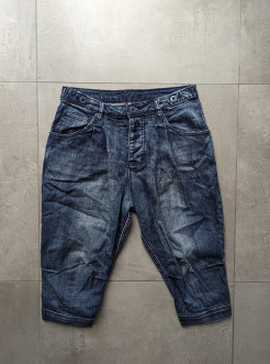 Jeans-Pantacourt