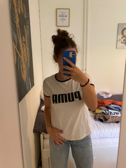 Puma T-Shirt weiß