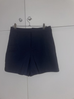 Marineblaue Shorts MANGO