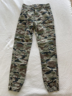 camouflage trousers