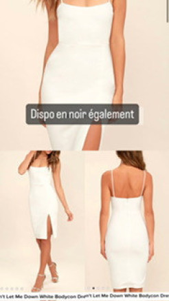 Lulus S dress (available in black and white)