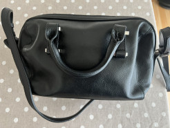 Small black shoulder bag