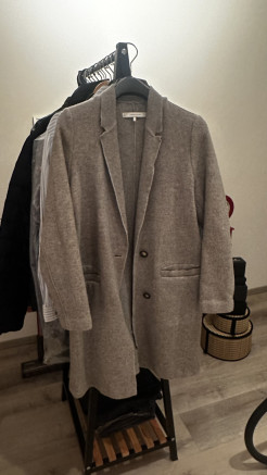 Light grey coat