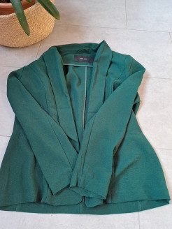 Blazer vert sapin