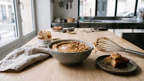 Crème pâtissière au praliné