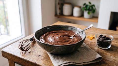Crème pâtissière au chocolat