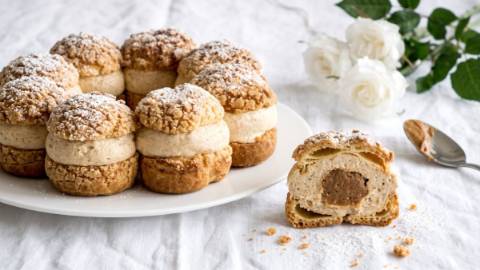 Paris-Brest individuels façon Conticini