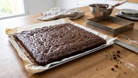 Brownie pour entremet
