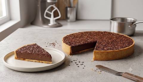 Tarte au gianduja de Cyril Lignac