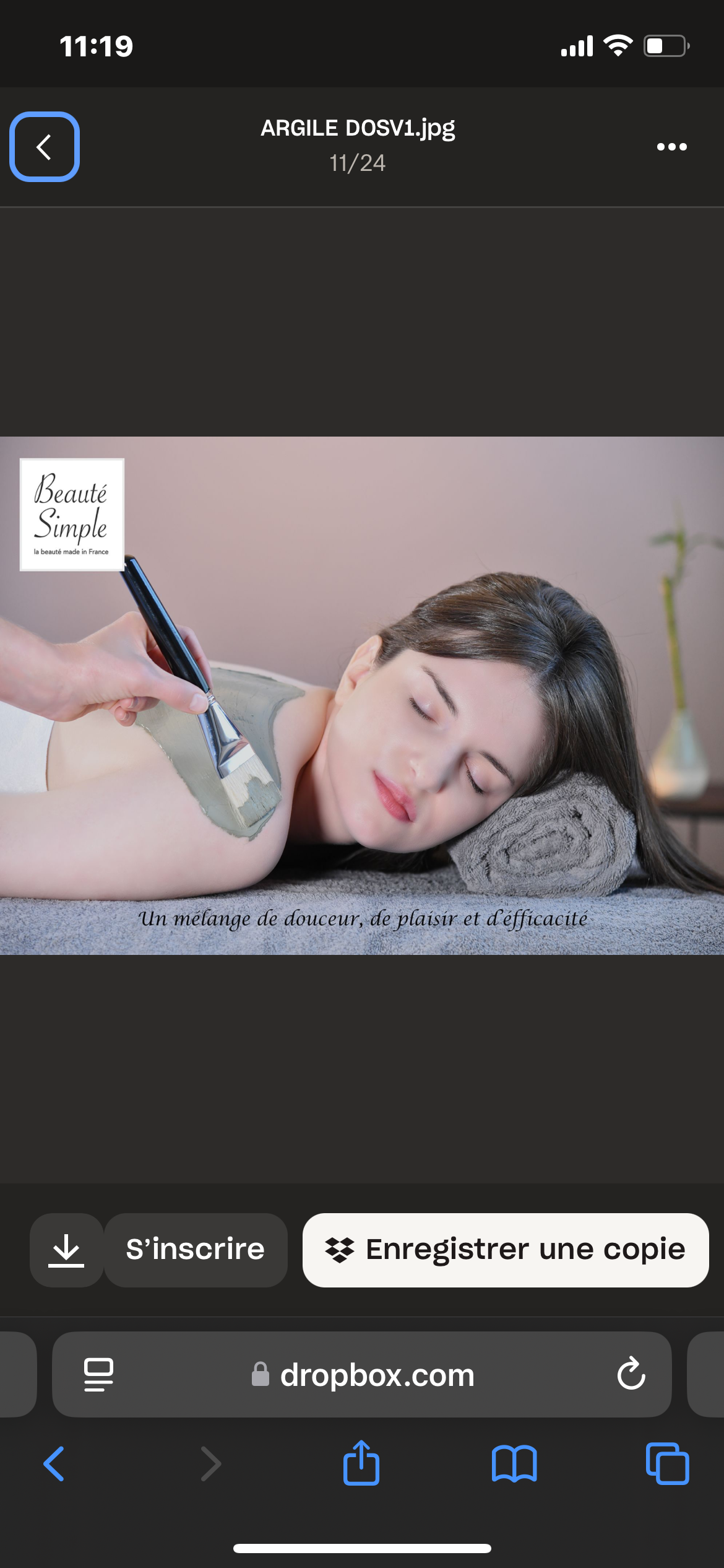 Soin du dos pureté - 75 minutes