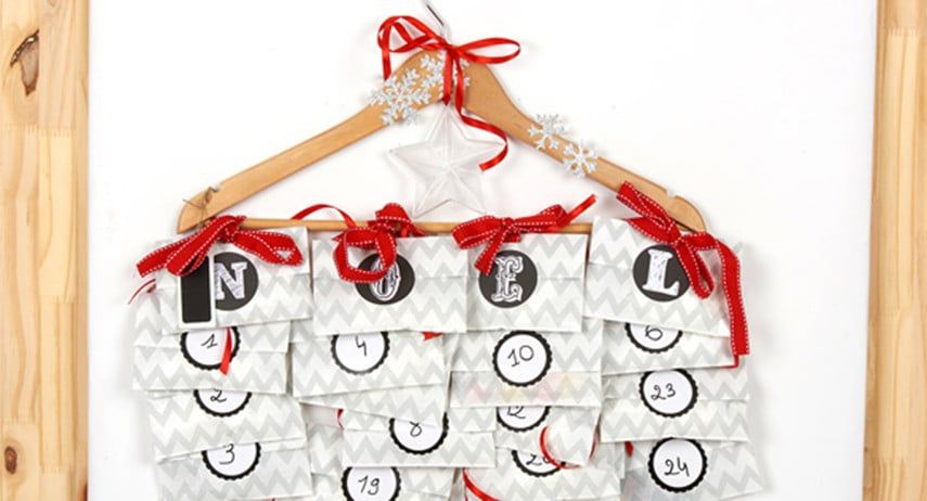 calendrier de l'avent maison