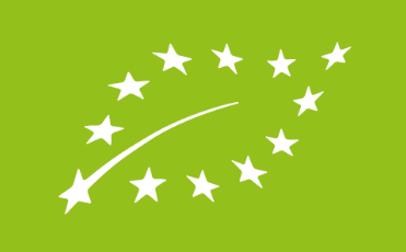 Logo du label AB représentant une feuille étoilée blanche sur fond vert