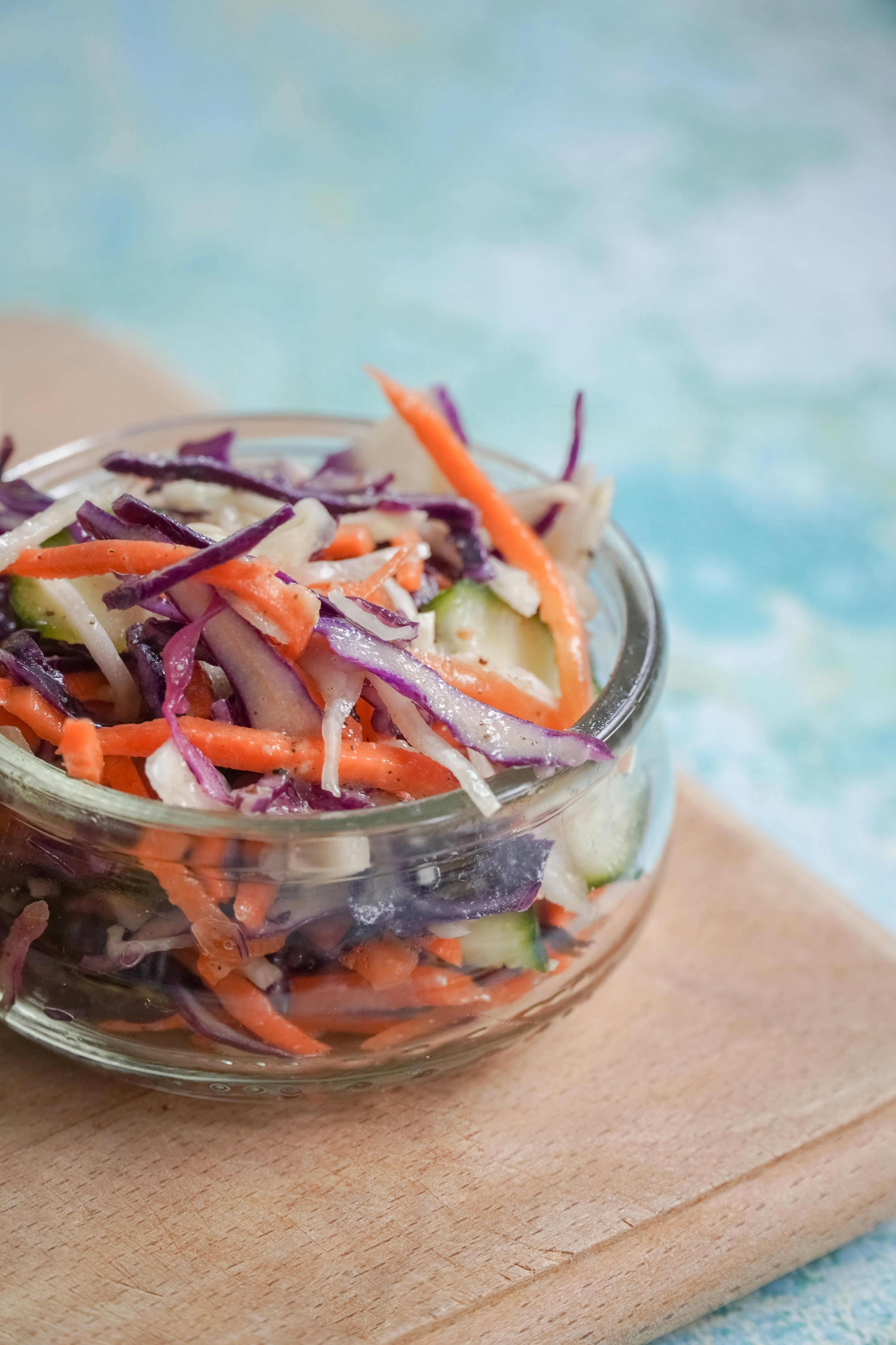 salade chou rouge recette