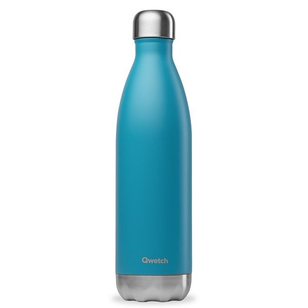 Bouteille isotherme inox Turquoise 75cl | Qwetch