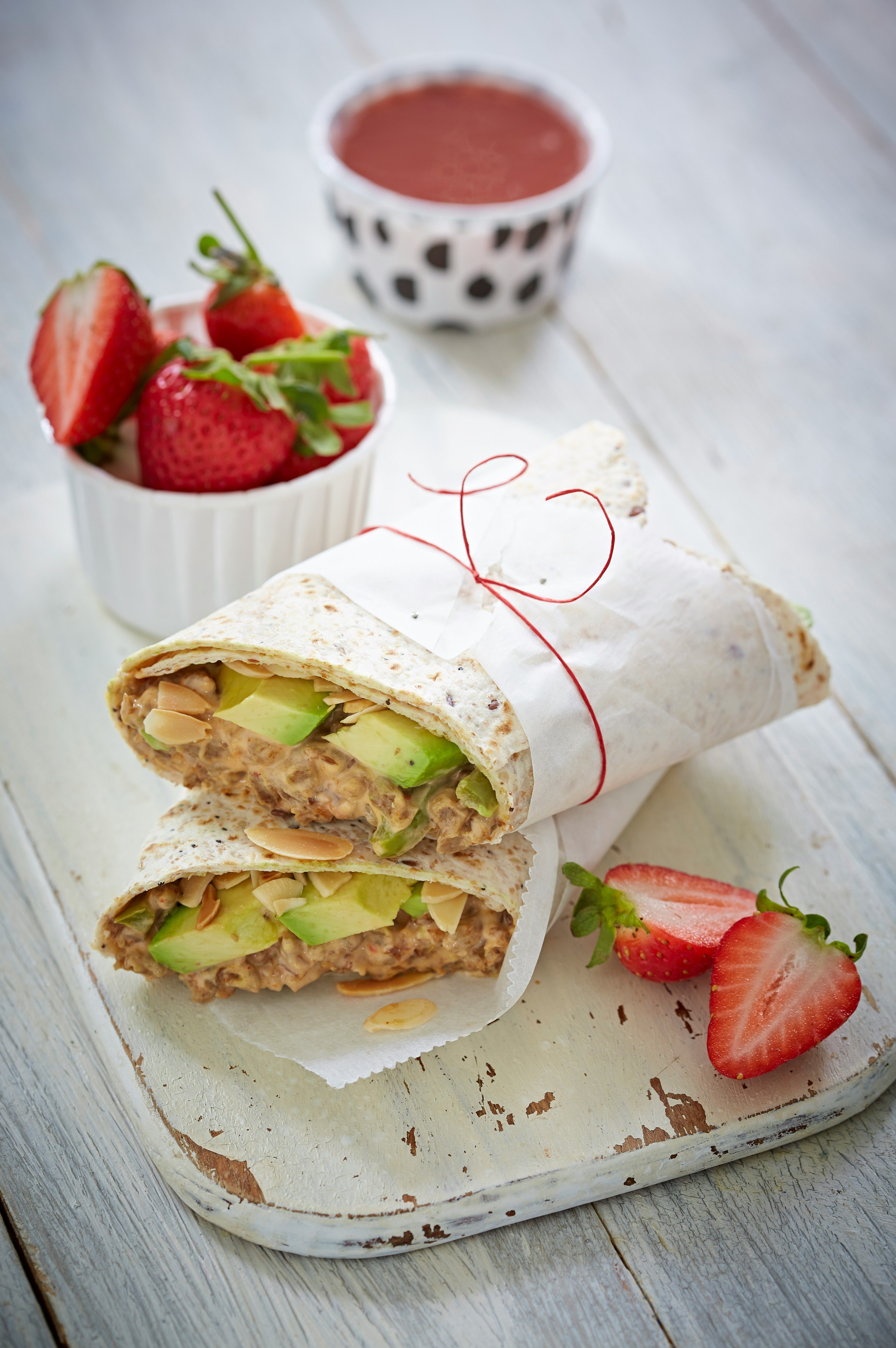 recette de wraps houmous