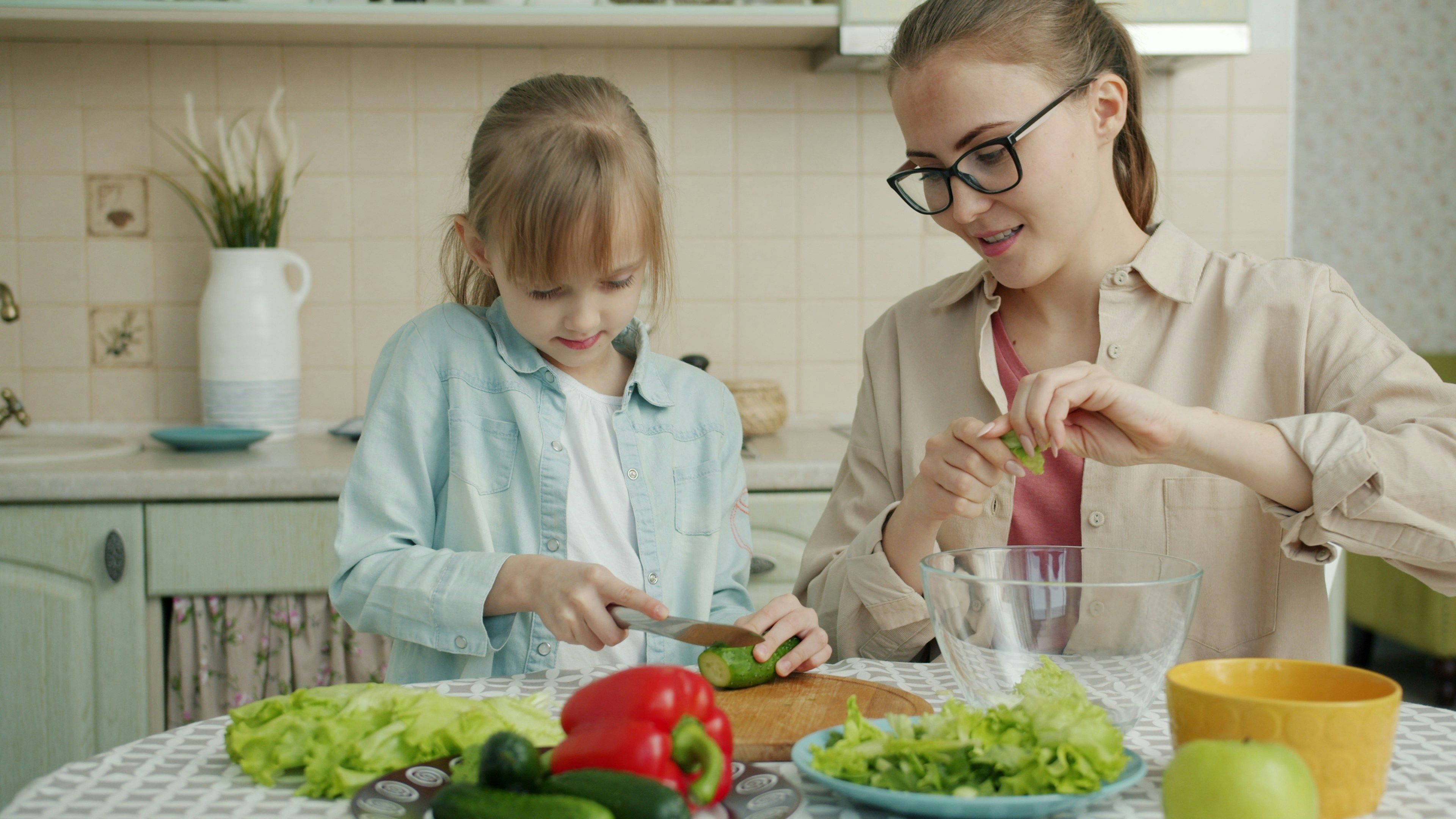 cuisiner avec ses enfants