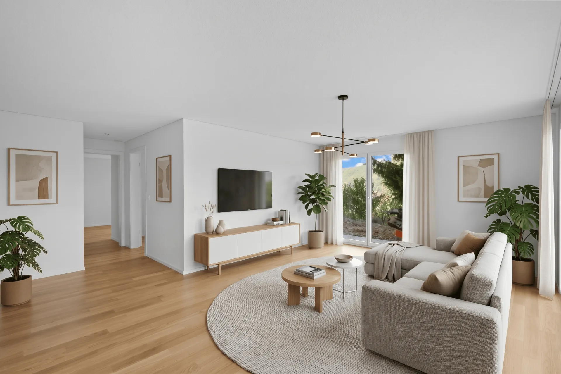 4.5-Zimmerwohnung EG mit Garten