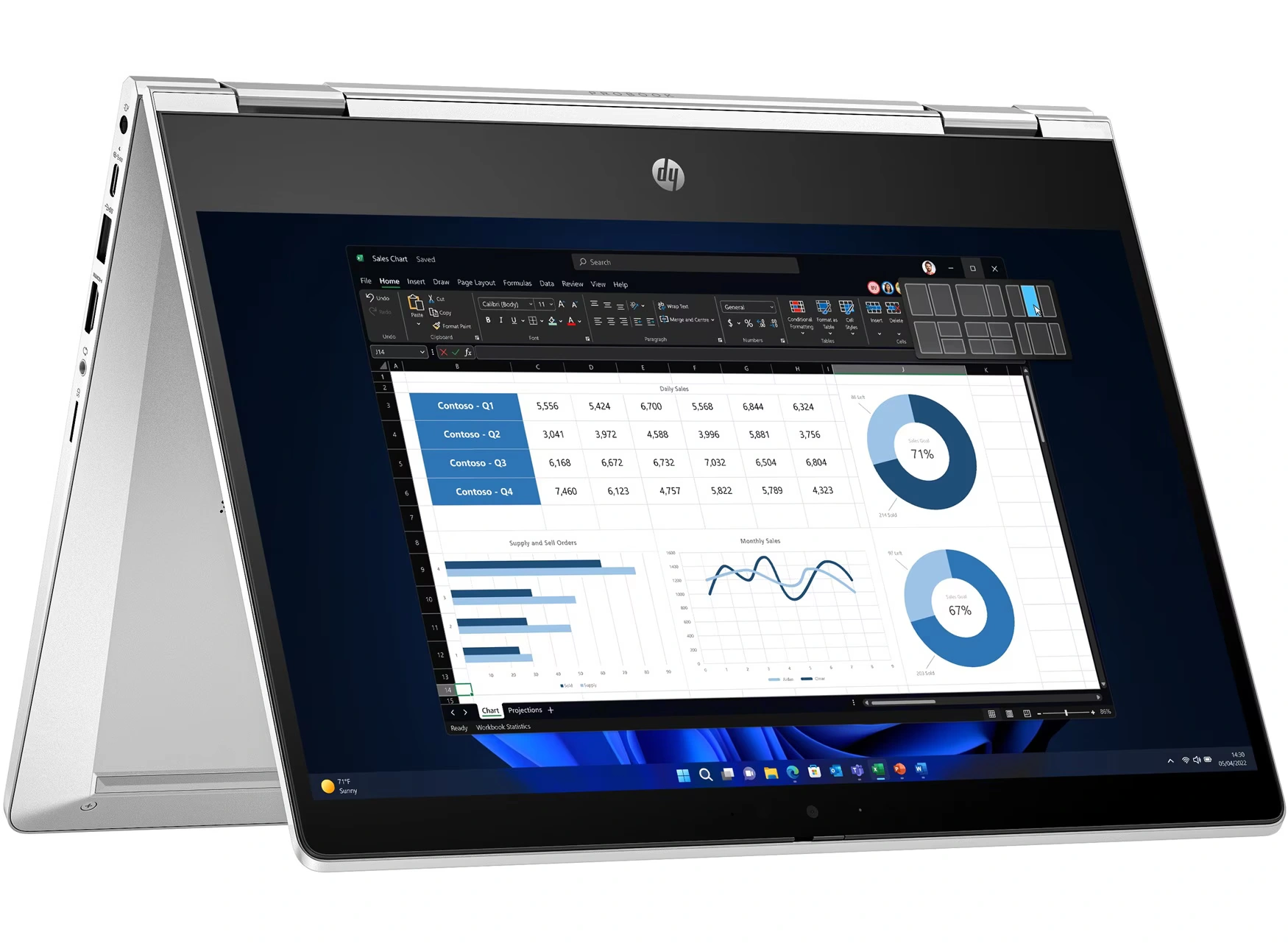 HP Pro x360 435 G10