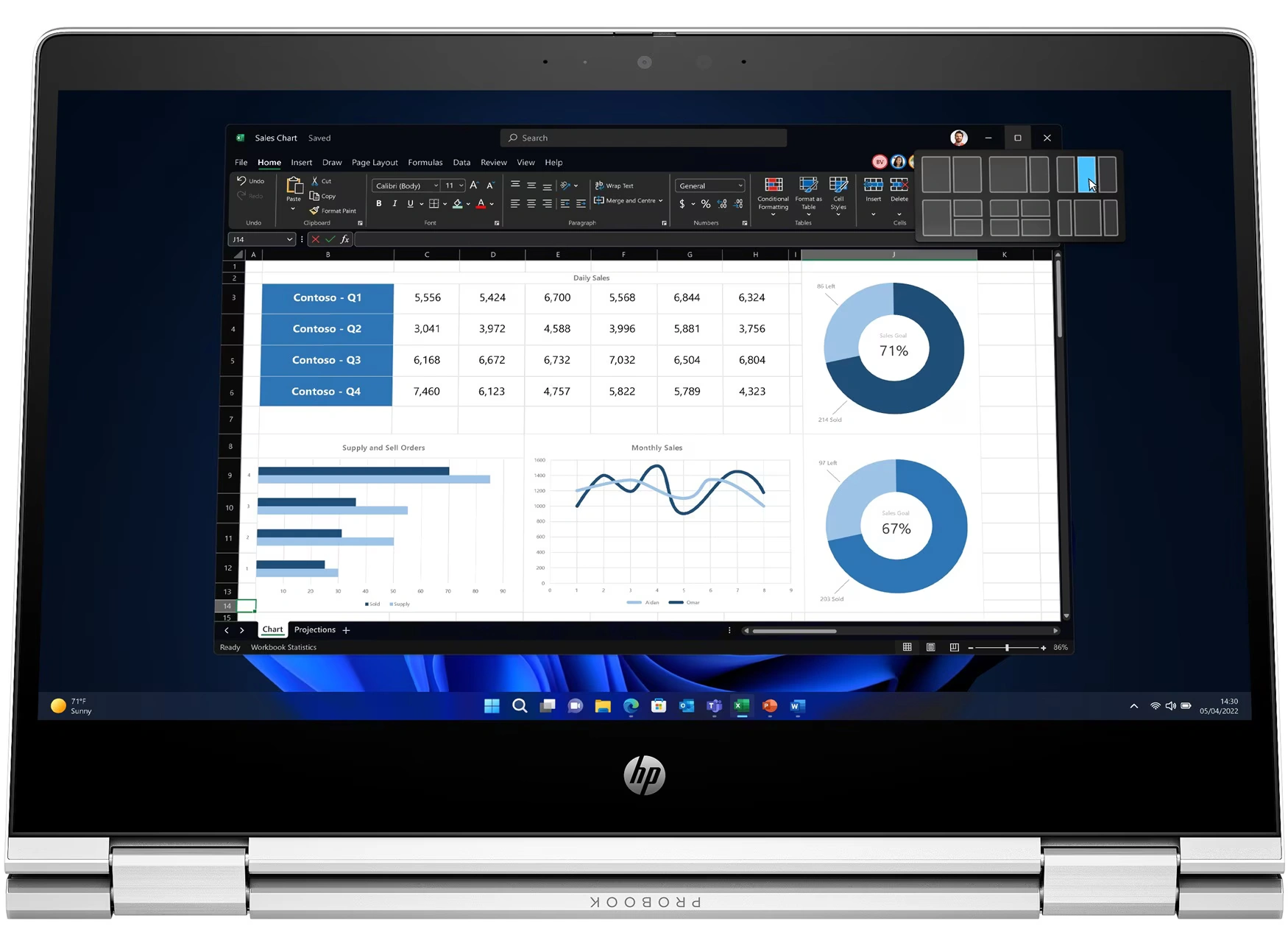 HP Pro x360 435 G10 8