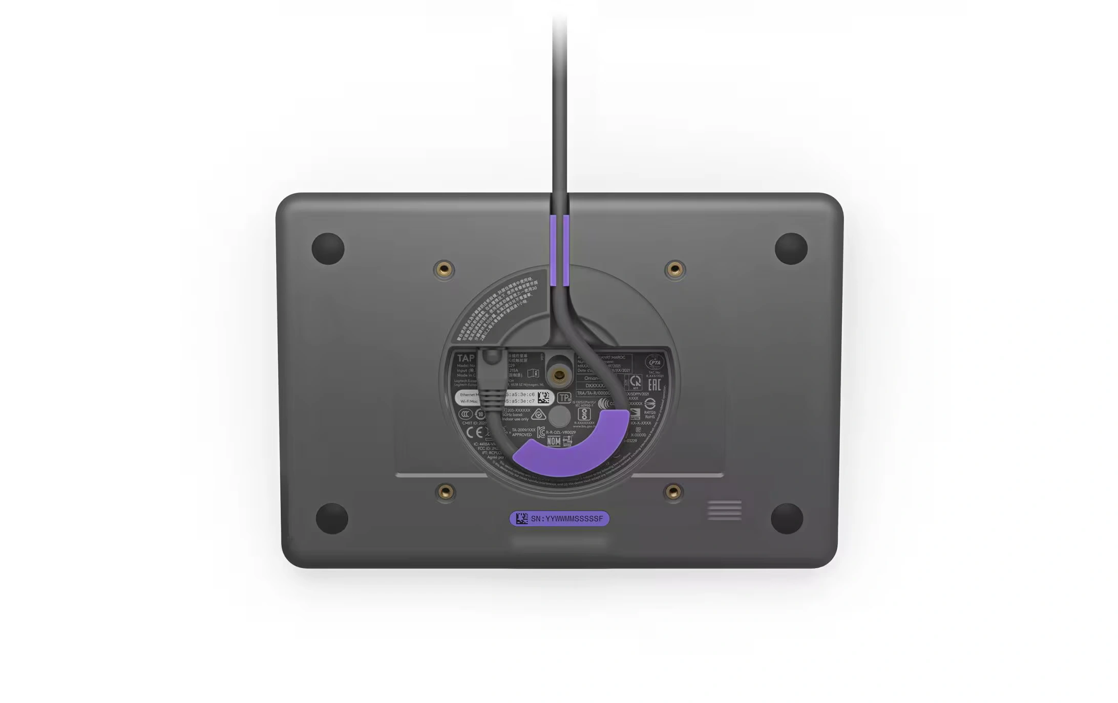Logitech Rally Bar Huddle Video Collaboration Bar + Tap IP 4K/UHD 7