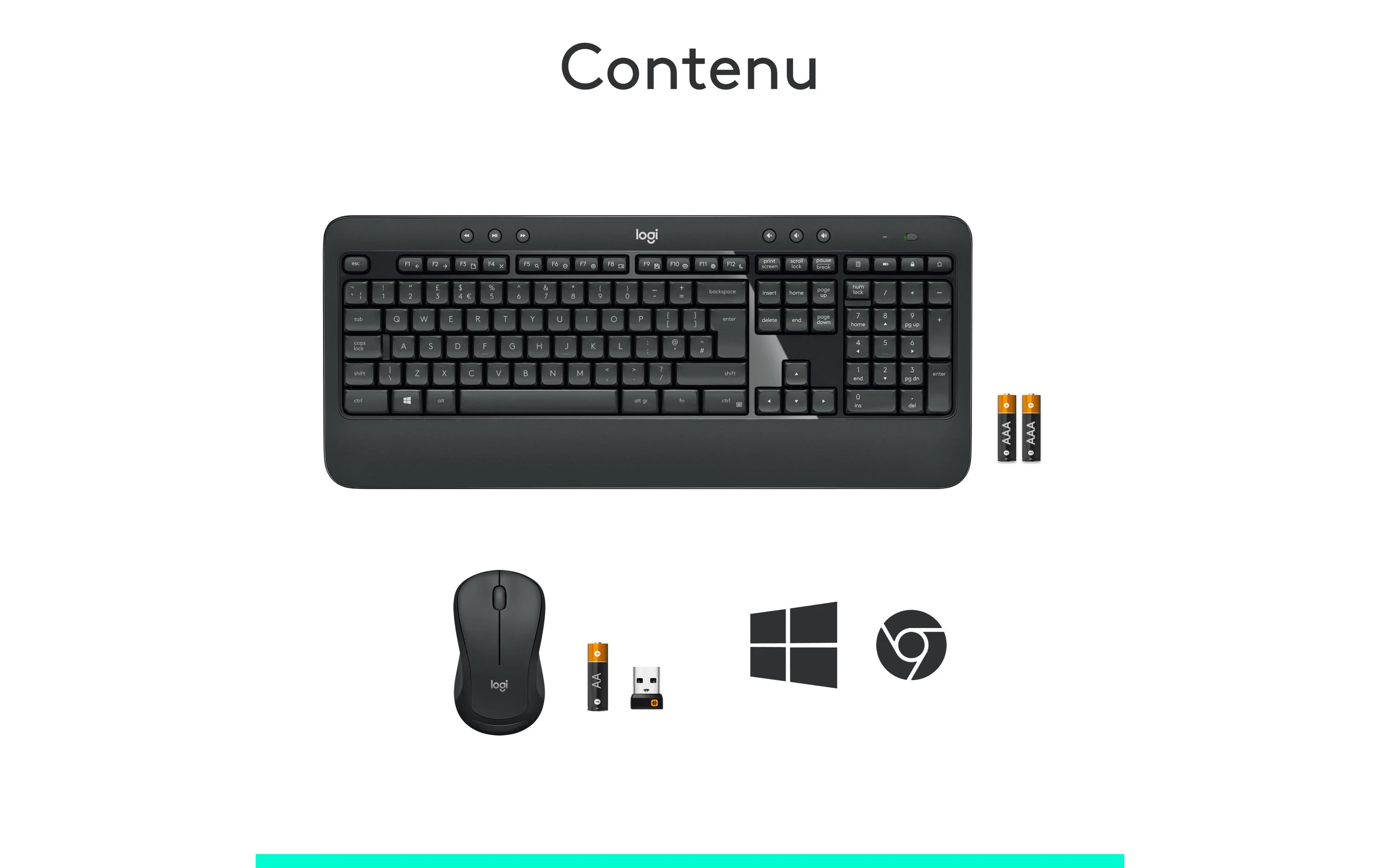 Logitech MK540 Advanced 4