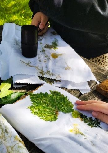 Atelier Botanique et Tataki-zomé (impression végétale)