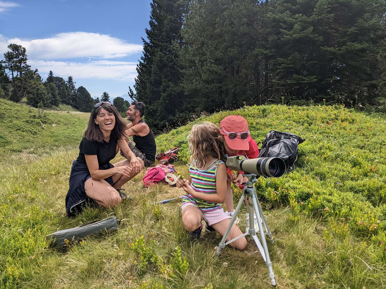 Activité découverte nature en famille à Chamrousse