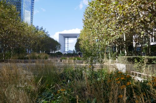 Eco-balade à La Défense.