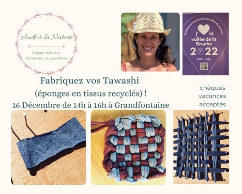 Atelier fabrication de Tawashi