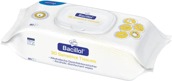 30 Sensitive Tissues Desinfektionstücher