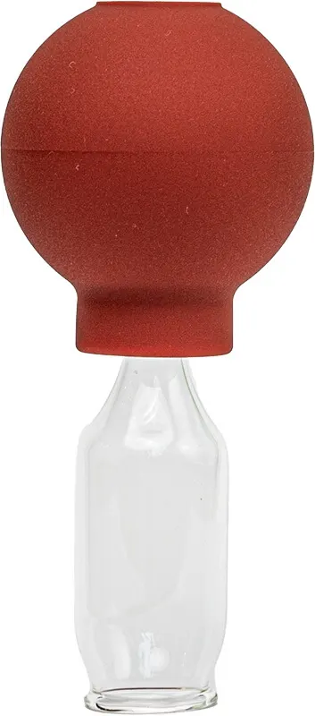 Schröpfglas mit Ball