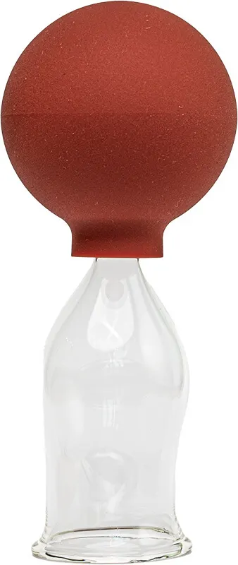 Schröpfglas mit Ball