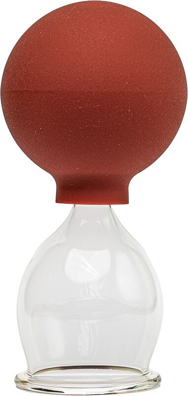 Schröpfglas mit Ball