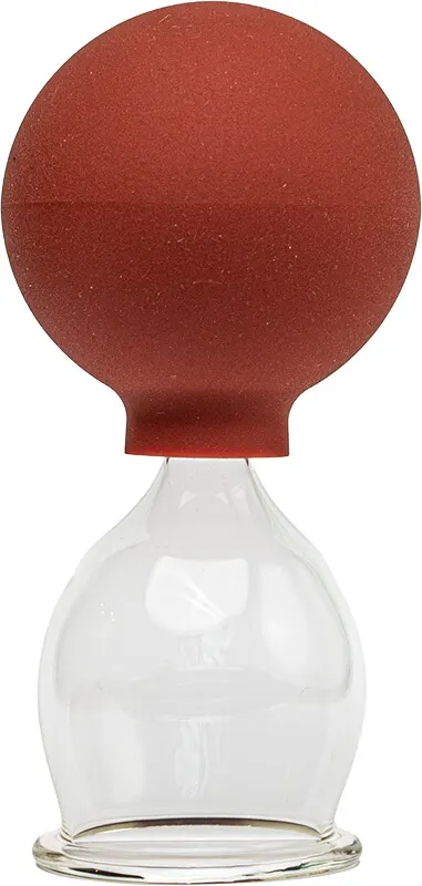 Schröpfglas mit Ball