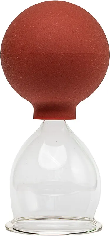 Schröpfglas mit Ball