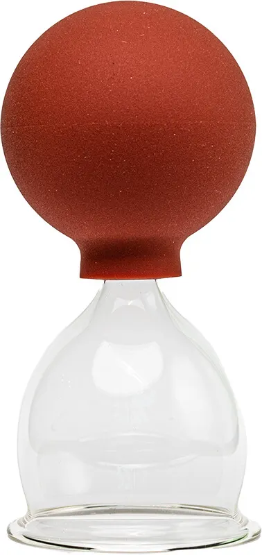 Schröpfglas mit Ball