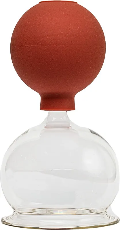 Schröpfglas mit Ball