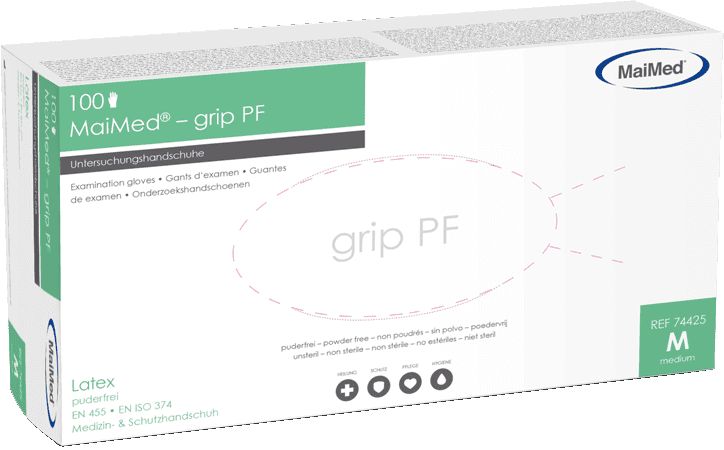 Latexhandschuhe grip PF
