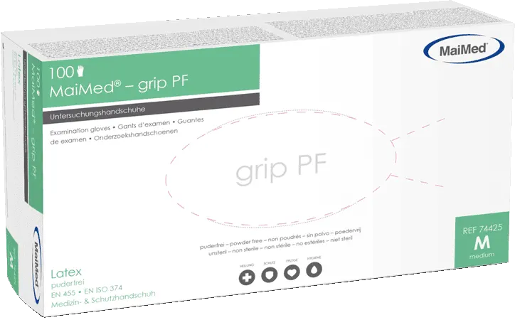 Latexhandschuhe grip PF
